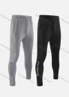 Wholesale Men's Sporty Breathable Elastic Waist Drawstring Slim Fit Sport Skinny Pants MK24504# - Liuhuamall