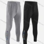 Wholesale Men's Sporty Breathable Elastic Waist Drawstring Slim Fit Sport Skinny Pants MK24504# preview