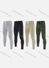 Wholesale Men's Sporty Breathable Elastic Waist Drawstring Slim Fit Sport Skinny Pants MK24511# - Liuhuamall