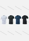 Wholesale Men's Sporty Round Neck Short Sleeve Quick Dry High Stretch Sport T-shirt MT21432# - Liuhuamall