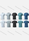 Wholesale Men's Sporty Round Neck Short Sleeve Quick Dry High Stretch Sport T-shirt YMT003# - Liuhuamall