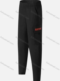 Wholesale Men's Sporty Quick Dry Breathable Elastic Waist Ankle Length Pants MCK21901#, LIUHUA CLOTHING WHOLESALE