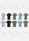 Wholesale Men's Sporty Round Neck Short Sleeve Quick Dry High Stretch Sport T-shirt MT25111# - Liuhuamall