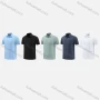 Wholesale Men's Sporty Round Neck Short Sleeve Quick Dry High Stretch Sport Polo Shirt PMT24804# preview