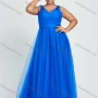 Wholesale Women's Elegant Sleeveless V Neck Mesh Appliques Evening Dress preview