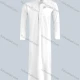 Wholesale Men's Modest Plain Stand Collar Patch Pocket Button Front Middle East Ramadan Jubba Muslim Arabic Pakistani Robe White Clothing Wholesale Market Liuhua