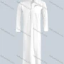 Wholesale Men's Modest Plain Stand Collar Patch Pocket Button Front Middle East Ramadan Jubba Muslim Arabic Pakistani Robe preview