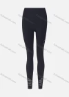 Wholesale Women's Athletic Plain Pin Dot High Waist Yoga Elasticity Leggings - Liuhuamall