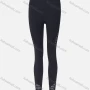 Wholesale Women's Athletic Plain Pin Dot High Waist Yoga Elasticity Leggings preview