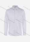 Wholesale Men's Business Plain Long Sleeve Shirt - Liuhuamall
