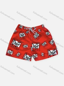 Wholesale Unisex Swim Trunks Quick Dry Letter Print Drawstring Beach Shorts, LIUHUA CLOTHING WHOLESALE