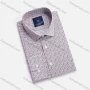 Wholesale Men's Casual Allover Print Collared Long Sleeve Button Down Shirt 205# preview