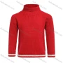 Wholesale Boys Wool Long Sleeve Turtleneck Plain Pullover Sweater preview