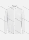 Wholesale Men's Business Plain Long Sleeve Shirt - Liuhuamall