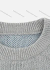 Wholesale Men's Gradient Colorblock Round Neck Ribbed Cuff Comfy Pullover Sweater - Liuhuamall