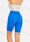 Wholesale Women's Athletic Plain Elastic High Waist Hip Lifting Biker Shorts YK5112# - Liuhuamall