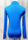 Wholesale Women's Basic High Neck Long Sleeve Long Plain Tops - Liuhuamall