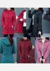 Wholesale Women's Casual Hooded Pockets Zipper Puffer Coat 2203 (2)# - Liuhuamall