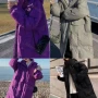 Wholesale Women's Casual Stand Collar Plain Pockets Zipper Puffer Coat 8019# preview