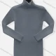 Wholesale Men's Casual Plain Turtleneck Long Sleeve Sweater Dark Gray Guangzhou Clothing Wholesale Market & Suppliers -LIUHUAMALL