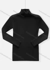 Wholesale Men's Casual Plain Turtleneck Long Rib Knit Sleeve Sweater - Liuhuamall