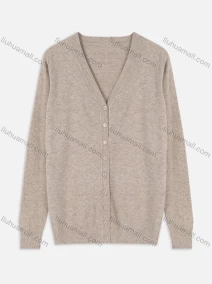 Wholesale Women's Casual Long Sleeve Button Down Plain Sweater Cardigan, LIUHUA CLOTHING WHOLESALE