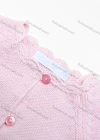 Wholesale Baby's Cute Long Sleeve Button Front Plain Knited Sweater Cardigan - Liuhuamall