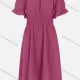 Wholesale Women's Elegant Off Shoulder Empire Waist Flounce Sleeve Maxi Dress 31# Clothing Wholesale Market Liuhua