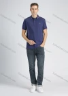 Wholesale Men's Cotton Casual Plain Embroidery Short Sleeve Polo Shirt - Liuhuamall