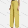 Wholesale Women's Casual High Waist Drawstring Rib-Knit Plain Wide Leg Pants 2017# preview