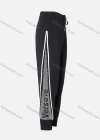 Wholesale Women's Rivet Detail Letter Graphic Drawstring Rib-Knit Pants - Liuhuamall