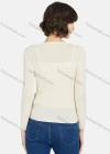 Wholesale Women's Casual Plain Rhinestone Round Neck Long Sleeve Sweater - Liuhuamall