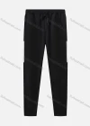 Wholesale Men's Workout Running Letter Print Solid Drawstring Athletic Sweatpants - Liuhuamall