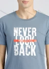 Wholesale Men's Cotton Round Neck Short Sleeve Slogan Graphic T-Shirt - Liuhuamall