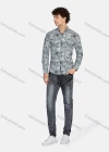 Wholesale Men's Casual Floral Print Long Sleeve Shirt 1706# - Liuhuamall