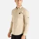 Men’s Casual Lightweight Plain Long Sleeve Zipper Jacket Khaki Clothing Wholesale Market -LIUHUA