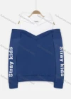 Wholesale Women's Letter Print & Pattern Cold Shoulder Long Sleeve Drawstring Hoodie - Liuhuamall