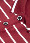 Wholesale Boys Casual Striped Contrast Short Sleeve Polo Shirt - Liuhuamall
