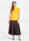 Wholesale Women's Casual Cable Knit Rhinestone Mock Neck Sweater - Liuhuamall