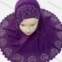 Wholesale Women's Rhinestone Applique Wrap Muslim Hijab Scarf preview