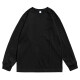 Men's Casual Basic Round Neck Long Sleeve Pullover 250g Sweatshirt Black Clothing Wholesale Market -LIUHUA