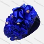 Wholesale Women's Floral Rhinestone Decor Wrap Strench Muslim Hijab Turban Cap preview