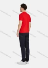 Wholesale Men's Casual Plain 100% Cotton Short Sleeve Labelled Polo Shirt 2209# - Liuhuamall