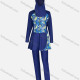 Wholesale Women's Athletic Muslim Tropical Print Splicing Full Coverage Swimwear Burkini Swimsuit 3 Piece Set 3107# Blue Wholesale Clothing Market & Suppliers -LIUHUAMALL