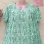 Wholesale Women's Casual Crew Neck Short Sleeve Allover Print Oversized Blouse preview