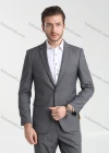 Wholesale Men's Formal Business Plain Lapel One Button Blazer Jacket & Pants 2-Pieces Suit Set BC022# - Liuhuamall