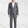 Wholesale Men's Formal Business Plain Lapel One Button Blazer Jacket & Pants 2-Pieces Suit Set BC022# preview