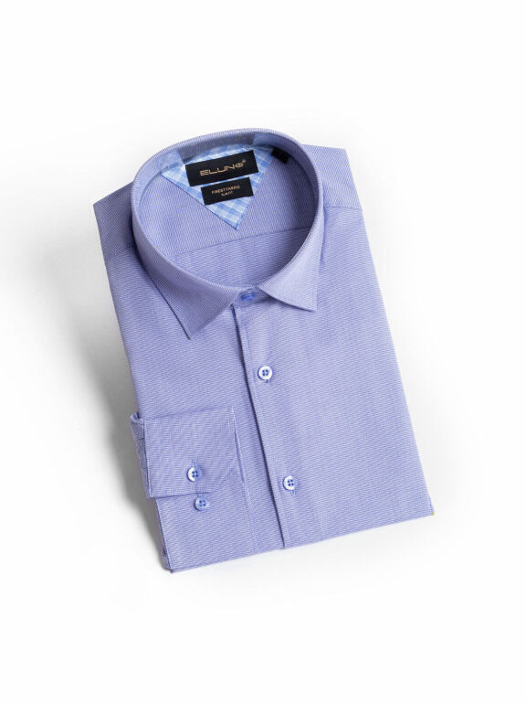 Men's Casual Plain Collared Button Down Long Sleeve Shirt 0812#, Clothing Wholesale Market -LIUHUA, 