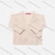 Wholesale Baby's Plain Wrap Plain Long Sleeve Long Sleeve Cute Sweater Cardigan Apricot Clothing Wholesale Market Liuhua