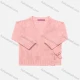 Wholesale Baby's Plain Wrap Plain Long Sleeve Long Sleeve Cute Sweater Cardigan 49# Clothing Wholesale Market Liuhua